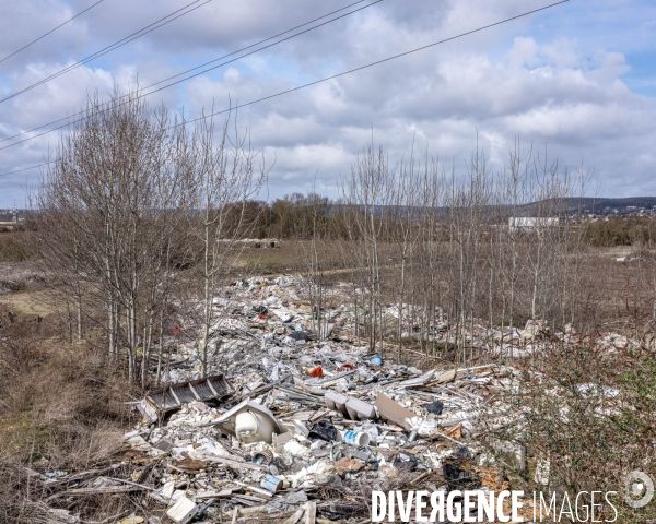 Dépôt sauvage de déchets