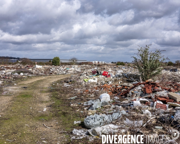 Dépôt sauvage de déchets