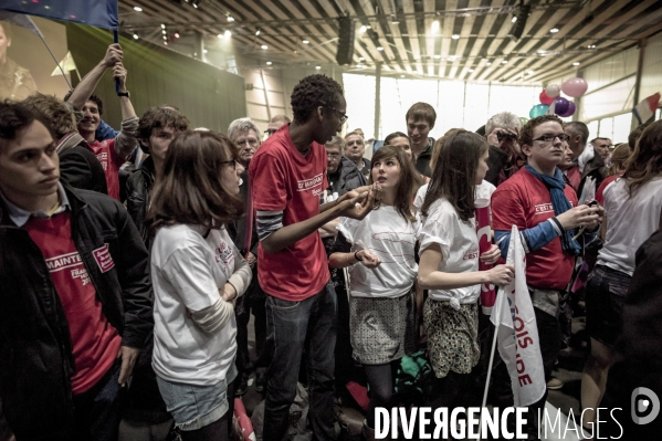 Un meeting de Francois Hollande : Lille J-5