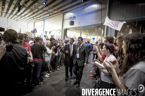 Un meeting de Francois Hollande : Lille J-5