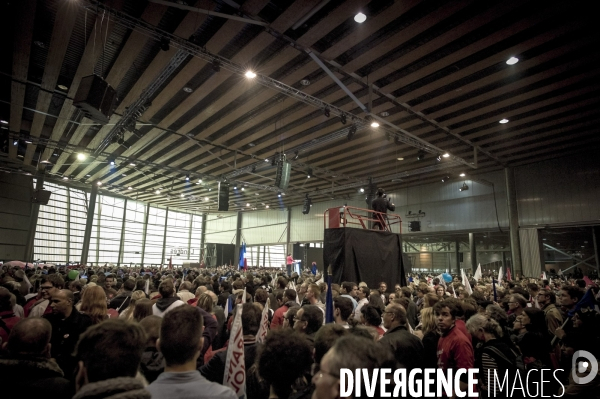 Un meeting de Francois Hollande : Lille J-5
