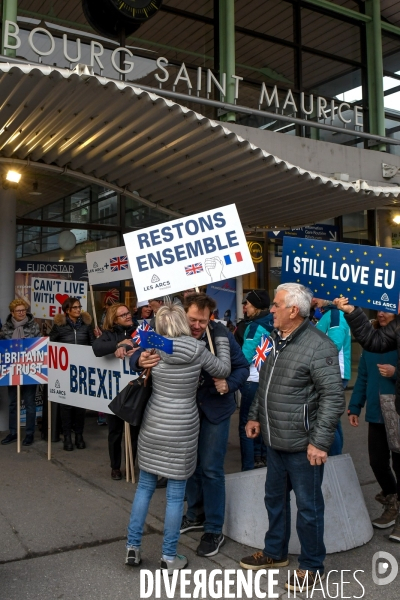 Le dernier Eurostar des neiges avant le Brexit  Bourg-Saint-Maurice dit au revoir aux skieurs anglais