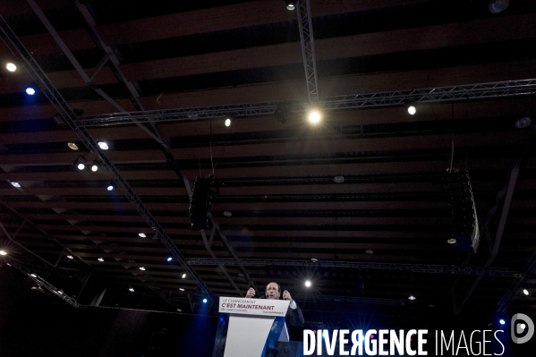 Un meeting de Francois Hollande : Lille J-5