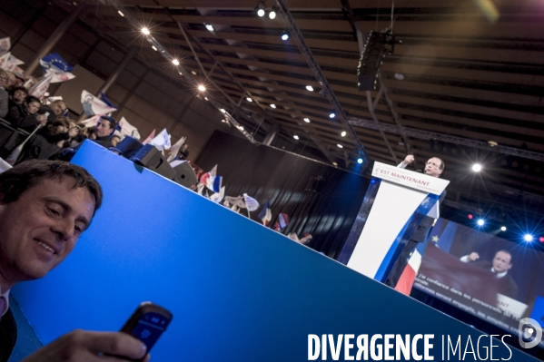 Un meeting de Francois Hollande : Lille J-5