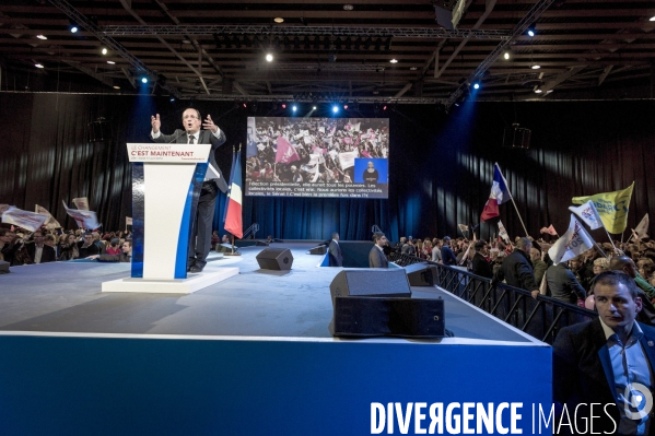 Un meeting de Francois Hollande : Lille J-5