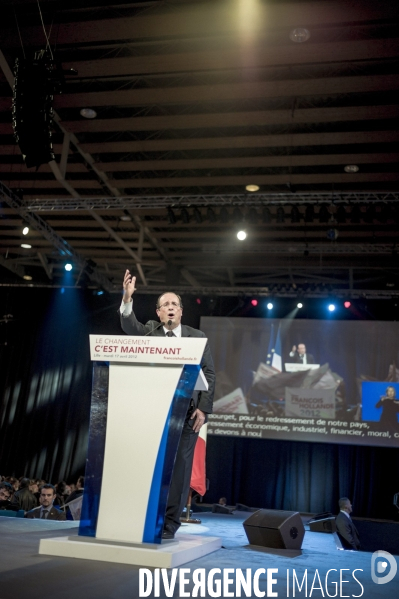 Un meeting de Francois Hollande : Lille J-5