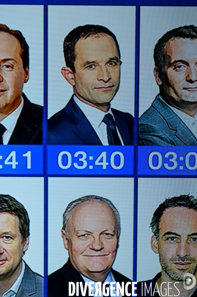 A l écran, L Emission politique. Elections européennes.