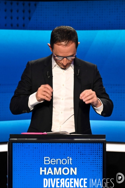 Sur le plateau de L Emission politique. Elections européennes.