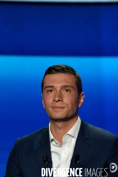 Sur le plateau de L Emission politique. Elections européennes.