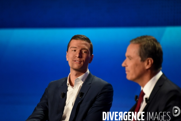 Sur le plateau de L Emission politique. Elections européennes.