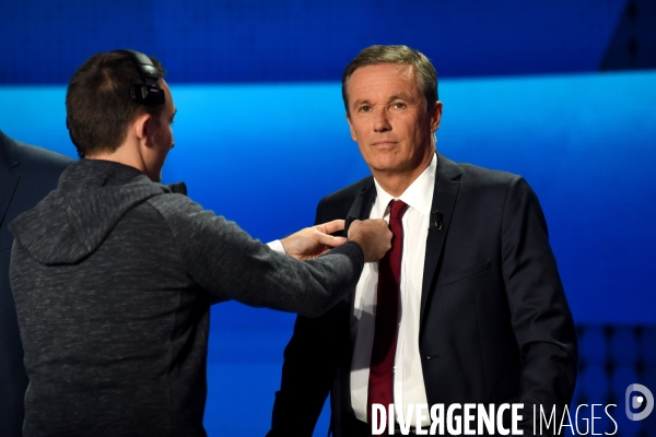 Sur le plateau de L Emission politique. Elections européennes.