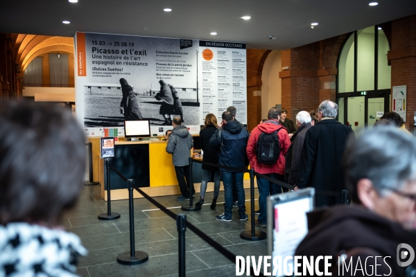Toulouse : exposition picasso au musee des Abattoirs