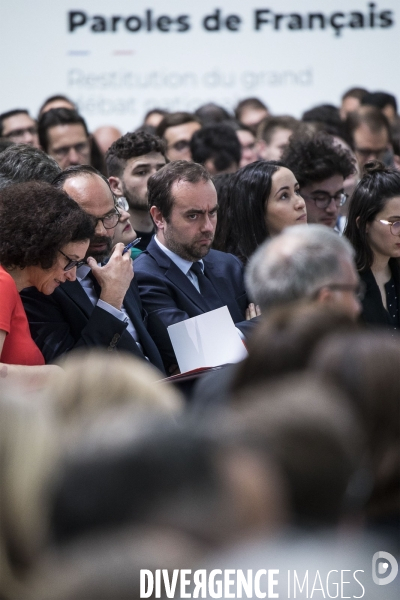 Restitution du grand débat national