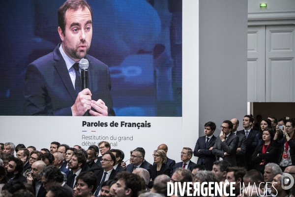 Restitution du grand débat national