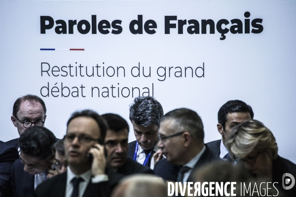 Restitution du grand débat national