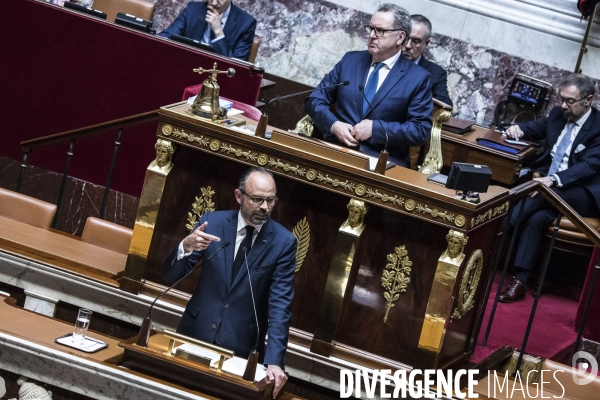 Déclaration d Edouard Philippe, grand débat national.