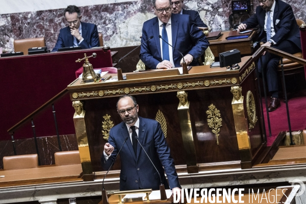 Déclaration d Edouard Philippe, grand débat national.