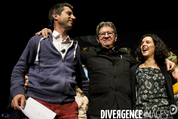 Meeting de La France Insoumise LFI à Amiens