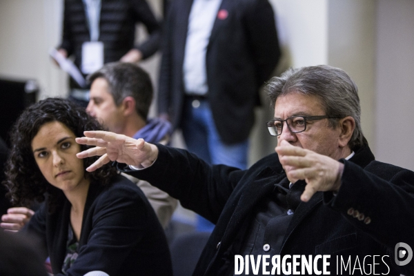 Meeting de La France Insoumise LFI à Amiens