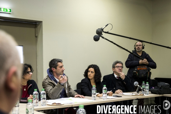 Meeting de La France Insoumise LFI à Amiens