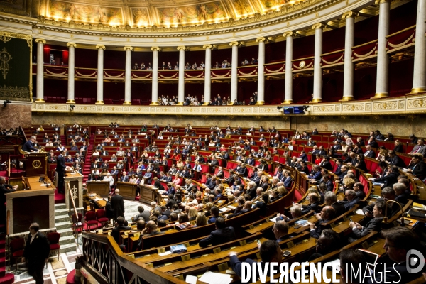 Discours du Premier ministre Edouard PHILIPPE après les questions au gouvernement à l assemblée nationale.