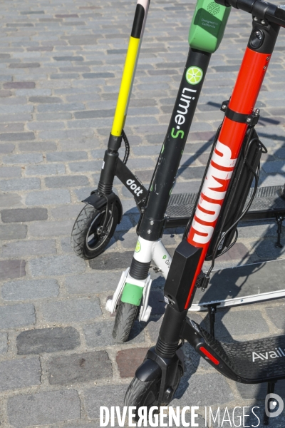 Uber lance ses trottinettes jump a paris