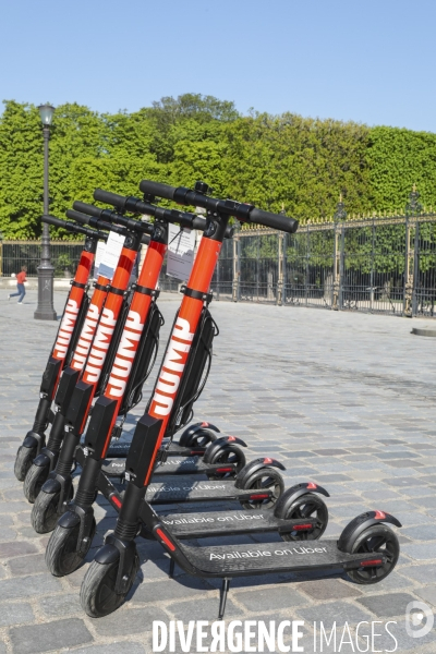 Uber lance ses trottinettes jump a paris