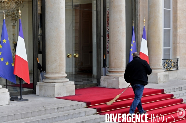 Tapis rouge à l elysee