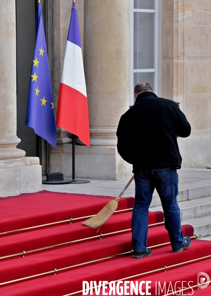 Tapis rouge à l elysee