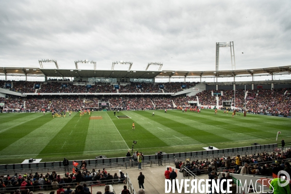 Toulouse :  Match de rugby de TOP14 Stade Toulousain vs Clermont