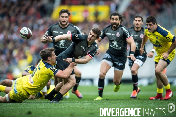 Toulouse :  Match de rugby de TOP14 Stade Toulousain vs Clermont