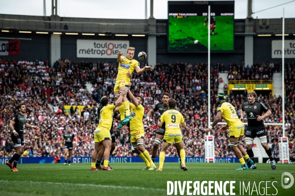 Toulouse :  Match de rugby de TOP14 Stade Toulousain vs Clermont