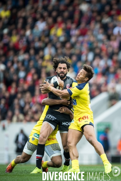 Toulouse :  Match de rugby de TOP14 Stade Toulousain vs Clermont