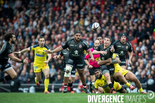 Toulouse :  Match de rugby de TOP14 Stade Toulousain vs Clermont