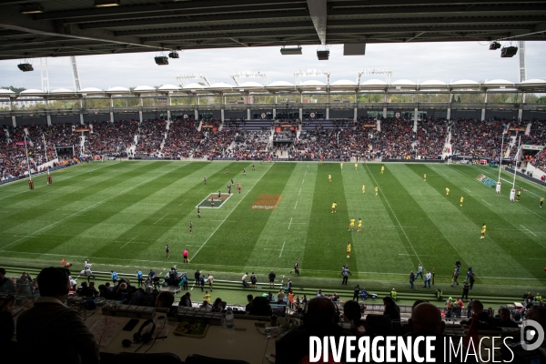 Toulouse :  Match de rugby de TOP14 Stade Toulousain vs Clermont