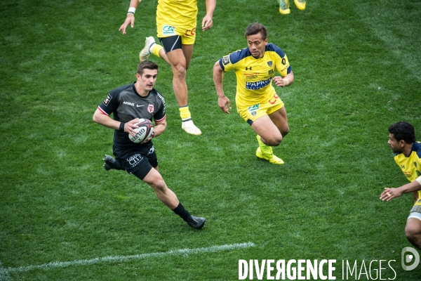 Toulouse :  Match de rugby de TOP14 Stade Toulousain vs Clermont
