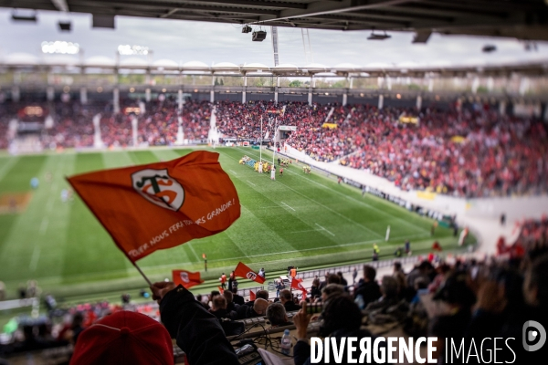 Toulouse :  Match de rugby de TOP14 Stade Toulousain vs Clermont