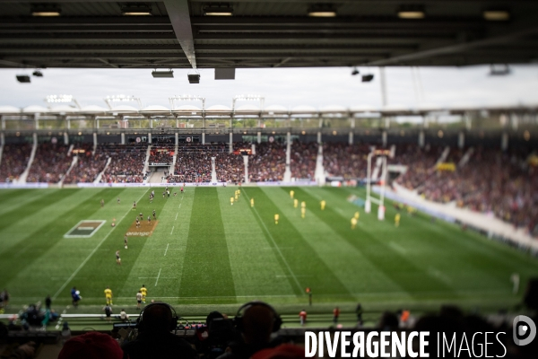 Toulouse :  Match de rugby de TOP14 Stade Toulousain vs Clermont