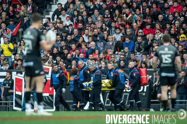 Toulouse :  Match de rugby de TOP14 Stade Toulousain vs Clermont