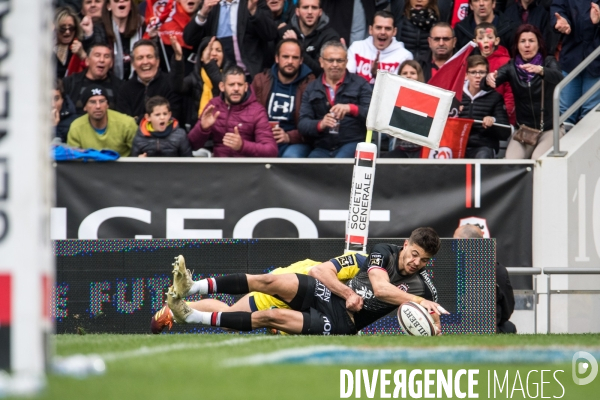 Toulouse :  Match de rugby de TOP14 Stade Toulousain vs Clermont