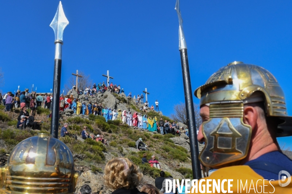 Chemin de croix à Burzet