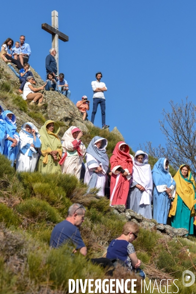 Chemin de croix à Burzet