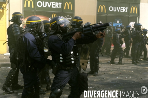 Manifestation Gilets Jaunes (Yellow vests) Paris, Act XXIII. Gilets JaunesÊprotest in Paris.