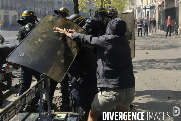 Manifestation Gilets Jaunes (Yellow vests) Paris, Act XXIII. Gilets JaunesÊprotest in Paris.