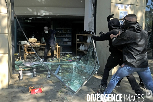 Manifestation Gilets Jaunes (Yellow vests) Paris, Act XXIII. Gilets Jaunes protest in Paris.