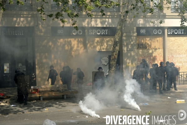Manifestation Gilets Jaunes (Yellow vests) Paris, Act XXIII. Gilets Jaunes protest in Paris.