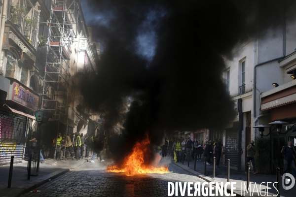Manifestation Gilets Jaunes (Yellow vests) Paris, Act XXIII. Gilets JaunesÊprotest in Paris.