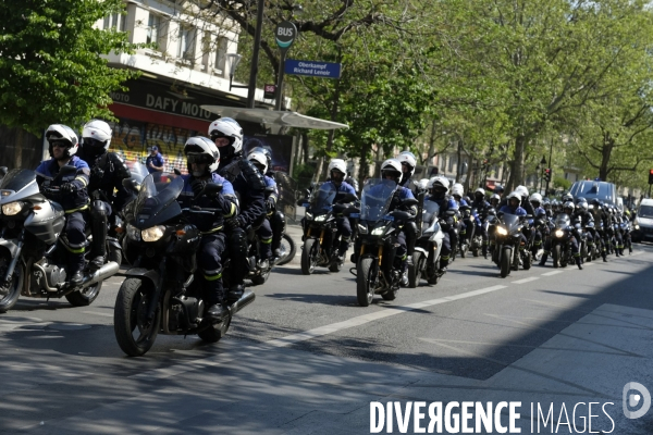 Manifestation Gilets Jaunes (Yellow vests) Paris, Act XXIII. Gilets Jaunes protest in Paris.