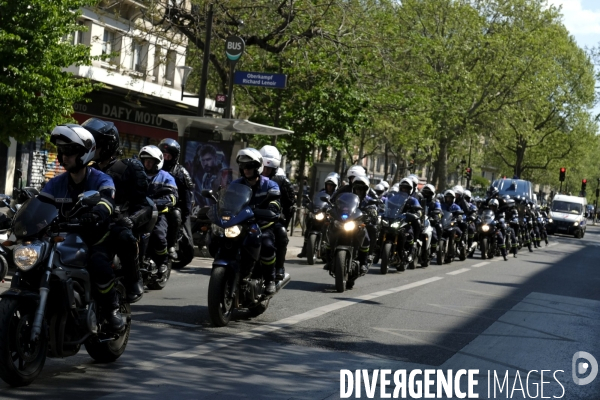 Manifestation Gilets Jaunes (Yellow vests) Paris, Act XXIII. Gilets Jaunes protest in Paris.