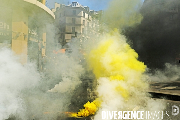 Manifestation Gilets Jaunes (Yellow vests) Paris, Act XXIII. Gilets JaunesÊprotest in Paris.
